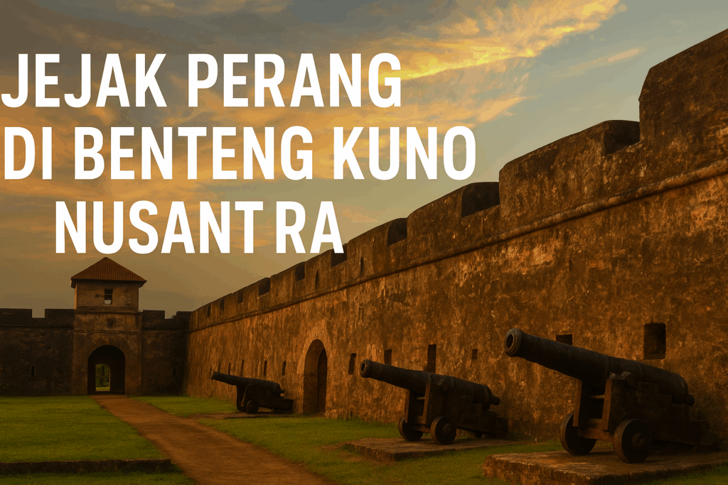 Jejak Perang di Benteng Kuno Nusantara